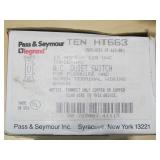 Mixed Lo of 40 Legrand Press & Seymour 15 Amp Light Switches