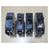 Mixed Lot of Assorted Circuit Breakers