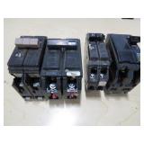 Mixed Lot of Assorted Circuit Breakers