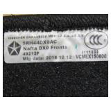 Mopar Floor Mats - 2018 Chrysler Pacifica