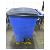Lot of Two Rubbermaid 50 Gallon Recycling Containers