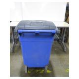 Lot of Two Rubbermaid 50 Gallon Recycling Containers