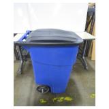 Lot of Two Rubbermaid 50 Gallon Recycling Containers