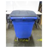 Lot of Two Rubbermaid 50 Gallon Recycling Containers