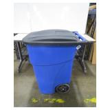 Lot of Two Rubbermaid 50 Gallon Recycling Containers