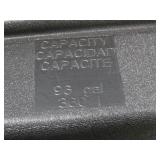 96 Gallon Toter Trash Container - Cracked Lid