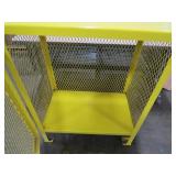 Vertical Gas Cylinder Mesh Storage Cabinet