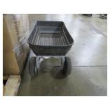 Gorilla Carts GOR62-COM Poly Garden Dump Cart with 2-in-1 Convertible Handle, 1,000 Lb Capacity, Black