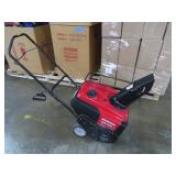 Honda HS720AS 12-Inches Single-stage Push with auger assistance Gas Snow Blower Snow blower