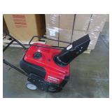 Honda HS720AS 12-Inches Single-stage Push with auger assistance Gas Snow Blower Snow blower