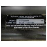 Honda HS720AS 12-Inches Single-stage Push with auger assistance Gas Snow Blower Snow blower