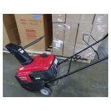 Honda HS720AS 12-Inches Single-stage Push with auger assistance Gas Snow Blower Snow blower