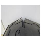 Lot of 9 Husky 18 Gal. Flip Top Storage Bin in Black