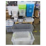 Large Mixed Lot of Storage Tubs