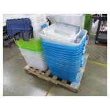 Large Mixed Lot of Storage Tubs
