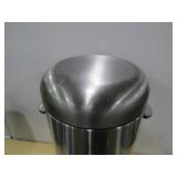 Mixed Lot of Trash and Recycling Receptacles