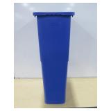 Mixed Lot of Trash and Recycling Receptacles