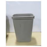 Mixed Lot of Trash and Recycling Receptacles