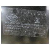 Lot of 2 Molded Fiberglass Trays - 26" x 18"