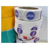 Mixed Lot of Stickers/Labels