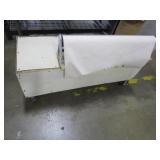 36" Horizontal Paper Cutter with Rolling Cabinet