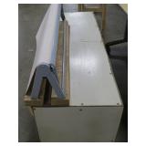 36" Horizontal Paper Cutter with Rolling Cabinet