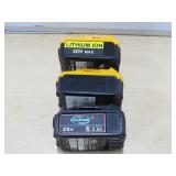 Mixed Lot of Non Branded Batteries - Untested