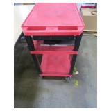 Uline 3 Shelf Utility Cart - 27" x 18" x 34"