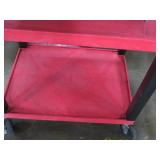 Uline 3 Shelf Utility Cart - 27" x 18" x 34"