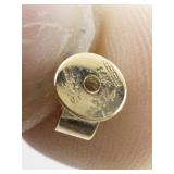 EFFY  Multi-Sapphire (2-1/2 Ct. Tw) & Diamond (1/5 Ct. Tw) Flower 14K Yellow Gold Stud Earrings . ***Estimated Replacement Value $1350***