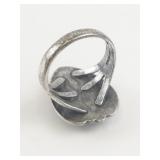 Bell Trading Post  Turquoise Sterling Silver Ring. Size 7 - 7.25.