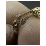 Graduated Opal Rondelle 14K Yellow Gold Bead Necklace . ***New Old Stock -Estimated Replacement Value $550***