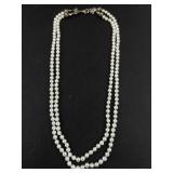 Freshwater Pearl Double-Strand Bead Necklace. ***New Old Stock -Estimated Replacement Value $115***