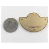 Michaela Frey Team  Enameled Floral gold plated Pendant (No Chain).