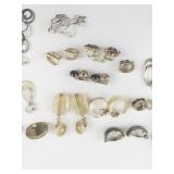 Group of Fourteen  Vintage Clip-On Earrings . Sarah Coventry, Trifari, Avon & More!