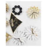 Various Base Metal Brooches.