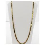 Monet Vintage Retro Gold Plated chain Necklace.