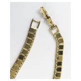 Monet Vintage Retro Gold Plated chain Necklace.