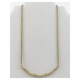 Swarovski Vintage Crystal Gold Plated necklace.