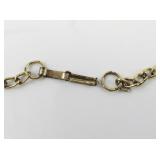 Dreaded Poodle Gold Plated pendant Necklace .