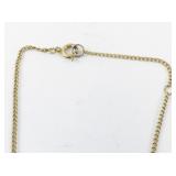 Sarah Coventry Light Of The East Gold Plated pendant Necklace .