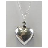 Designs by FMC Marcasite & Onyx Sterling Silver Pendant Necklace .