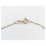 Classic 18" Vermeil (Sterling Silver) Box Chain. Excellent Condition!.