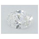 2.68 Carats Oval Brilliant Cut Lab Grown Diamond, FVS2 SUPER IDEAL GCAL 8X!!!. ***Estimated Replacement Value $6000 LOW RESERVE***