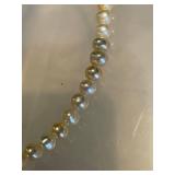Elegant Freshwater Pearl Necklace with Sterling Silver Pendant