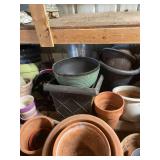 Collection of 40+ Assorted Plant Pots and Saucers