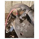 Vintage 1970s GM 250 Engine Block with Components