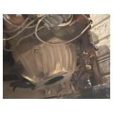 Vintage 1970s GM 250 Engine Block with Components