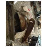 Assorted Vintage Car Fenders with Belts