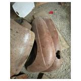 Assorted Vintage Car Fenders with Belts